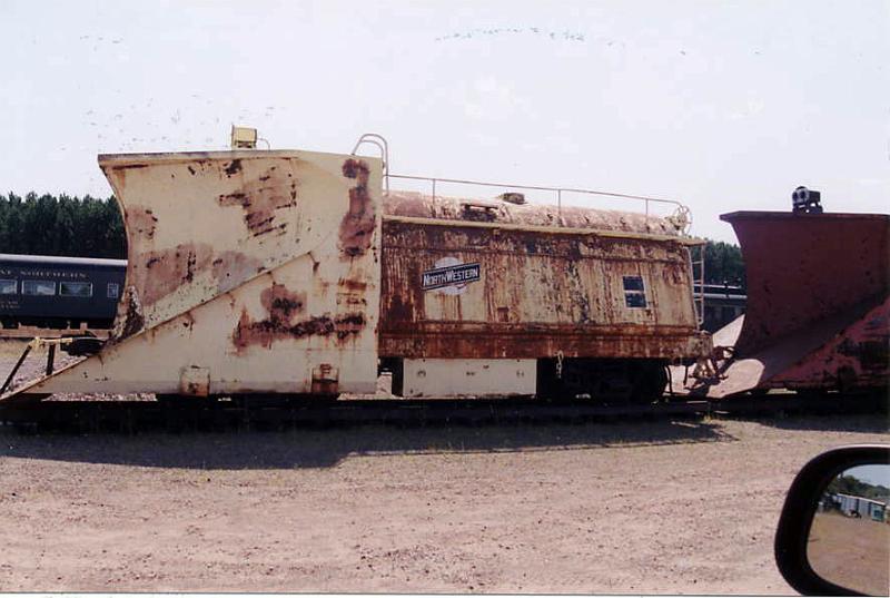011a.jpg.jpg - A C&NW snow Plow at Spooner, August 2005.