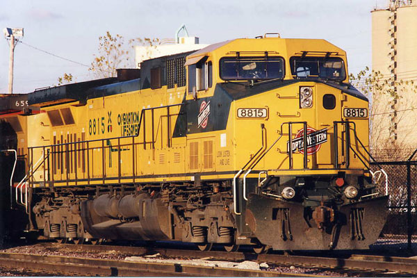 034.jpg.jpg - The 8815 at Waukegan Yard, November 1998.