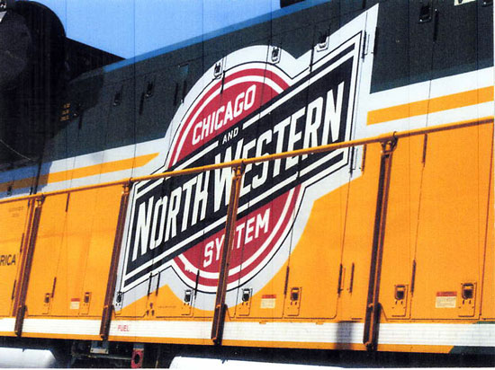 155.jpg - UP 1995, the C&NW Heritage engine at Franklin Park Railroad Days, May 2009.