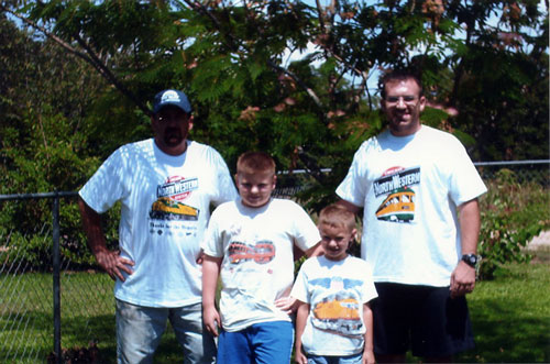 177.jpg - The Hardens - Brian, Ben, Evan & John