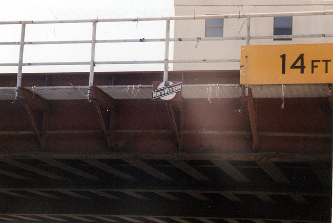 191.jpg - The C&NW heald is still in place at Rock Springs, IL , July 2010.