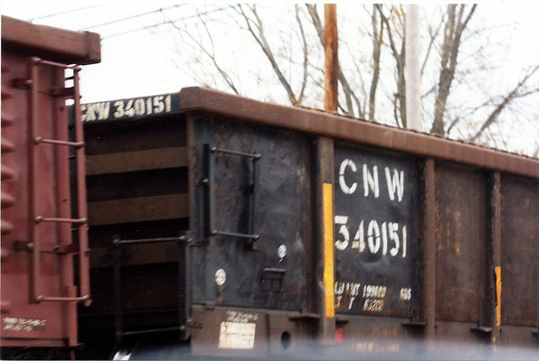207.jpg - C&NW Gondola, 9/2011.