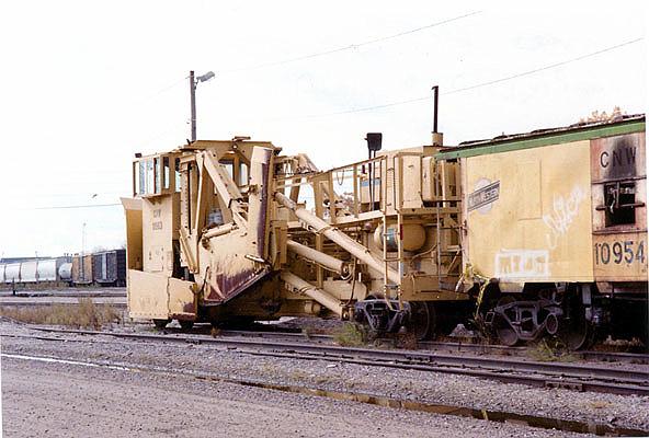 235.jpg - Wally found a Jordan Spreader and C&NW Caboose 10954 in October 2012.