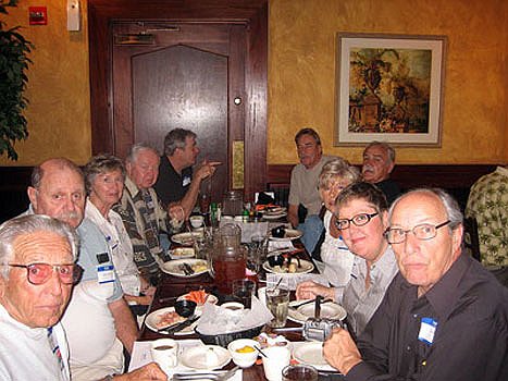 03.jpg - Left to right - Armando Ingratta, Don Labarre, Carolyn & Ron Corrigan, Jerry Mathey, Ed Keen, Joe & Bonnie Jarmy, Carriie & Carl Biron.